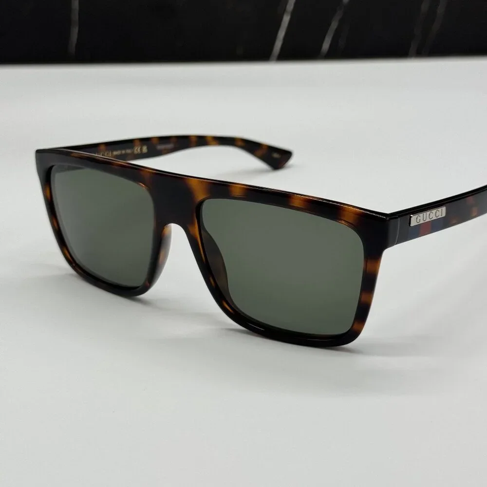 NEW GUCCI SUNGLASSES GG0748S 003 HAVANA EYEWEAR